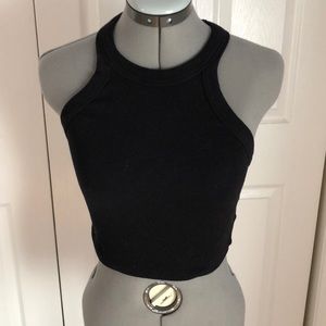 Urban Outfitters High Neck Crop Top